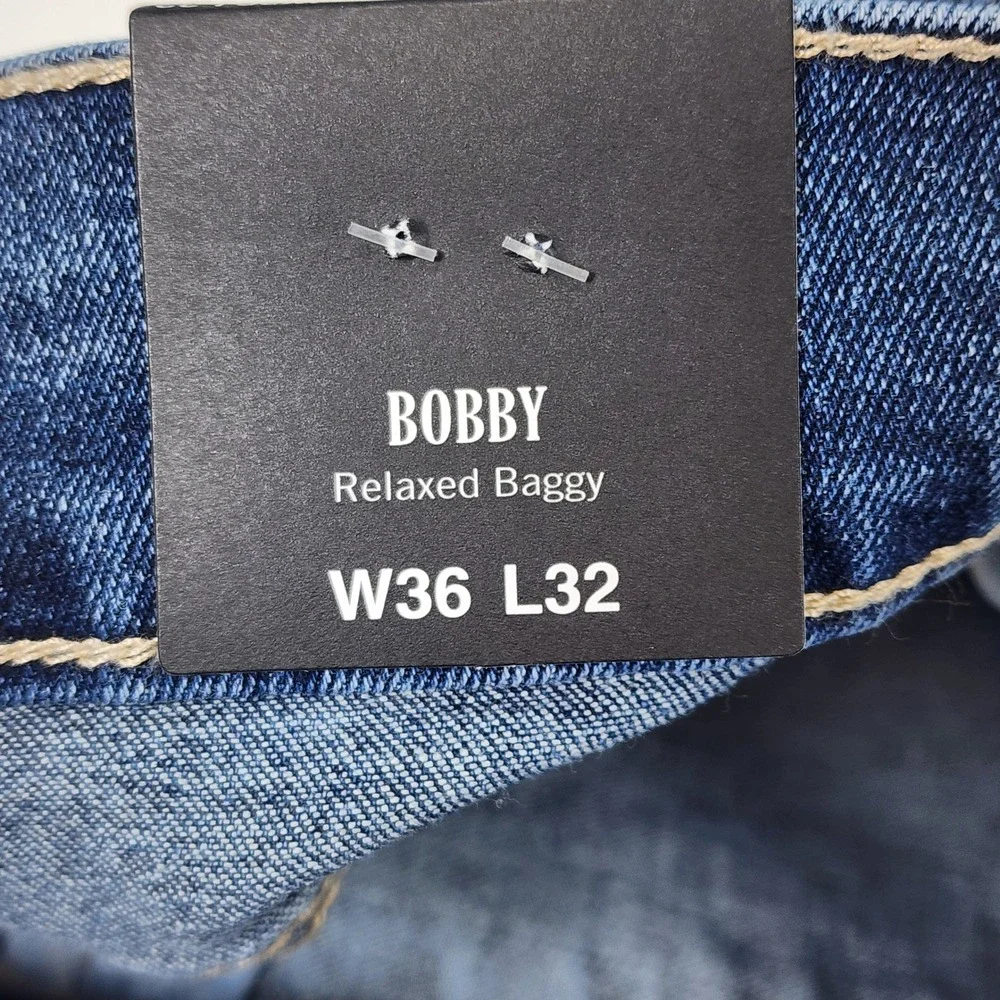 True Religion‎ Bobby Men's Baggy Jeans Size 36X32 Y2K Streetwear NWT